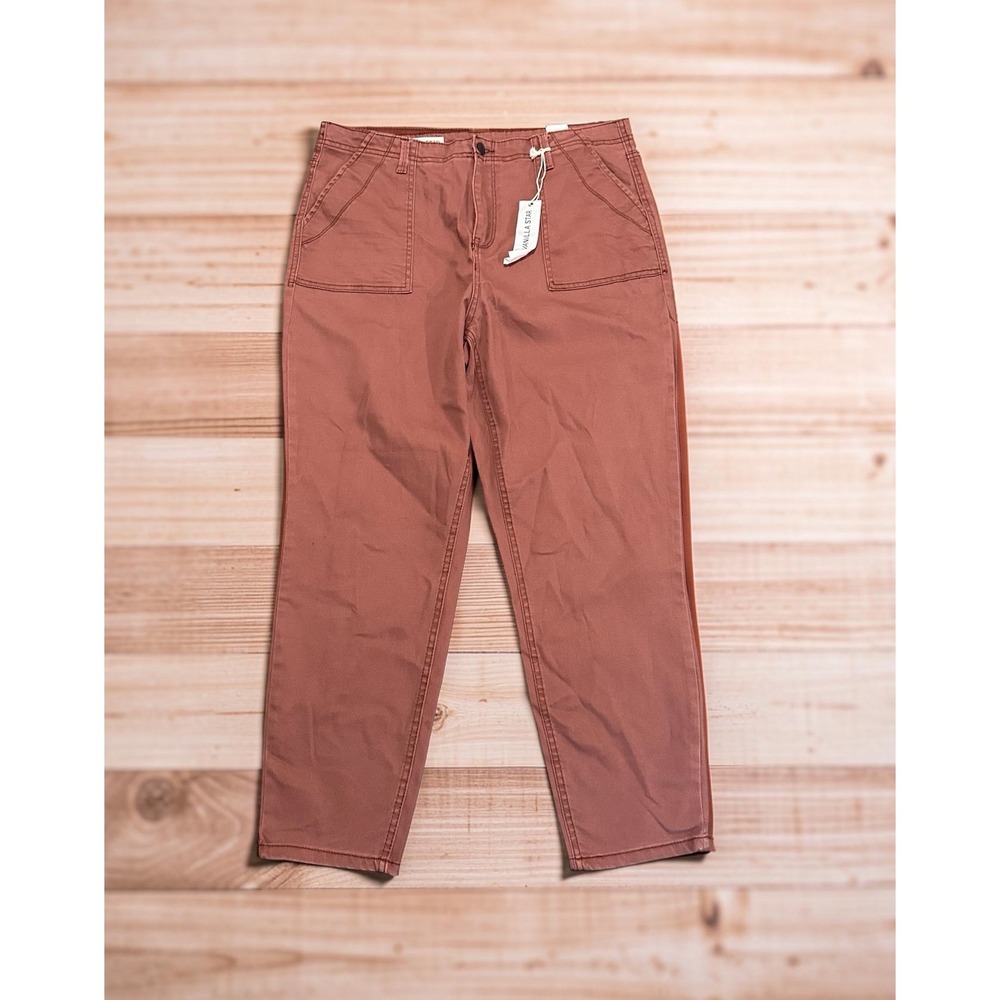 Vanilla Star Rose-color High-Rise Utility Trousers
